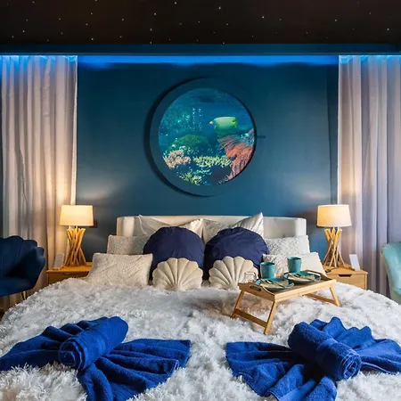 Lit Rond Tres Grand Et Confortable - Garage Possible Ou Parking Gratuit Rue - Gare 2 Min Et 4 Min En Tram - Ciel Etoile - Netflix Videoprojecteur - Luxe Et Evasion