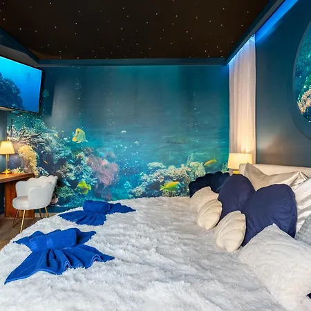 Appartement Lit Rond Tres Grand Et Confortable - Garage Possible Ou Parking Gratuit Rue - Gare 2 Min Et 4 Min En Tram - Ciel Etoile - Netflix Videoprojecteur - Luxe Et Evasion *